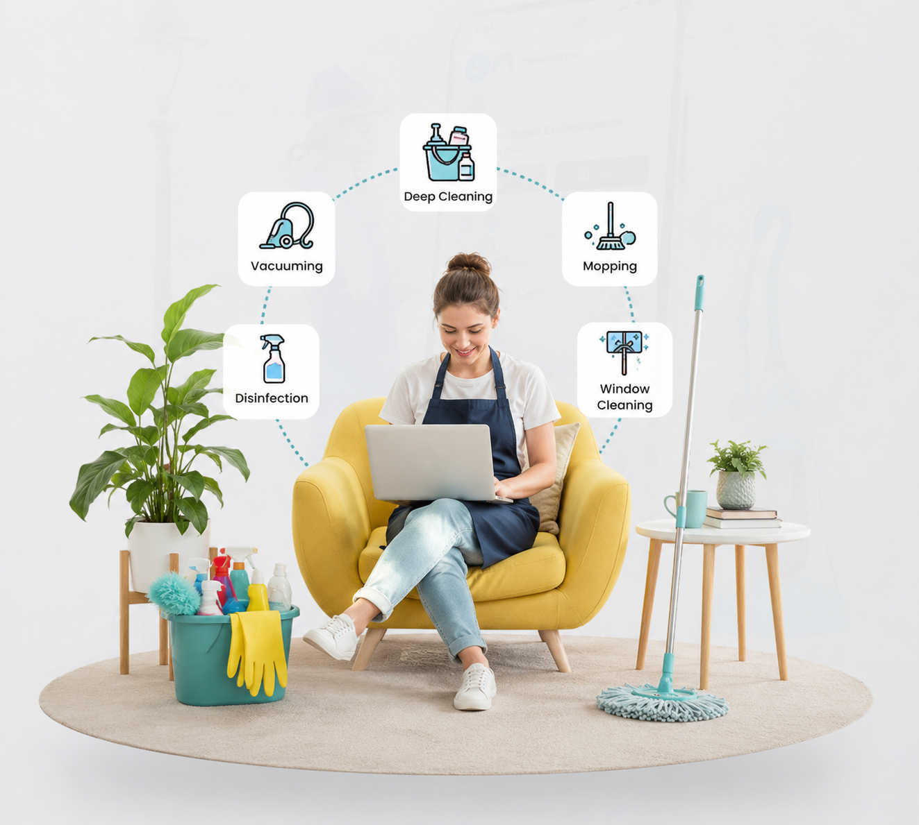 Professional cleaning services